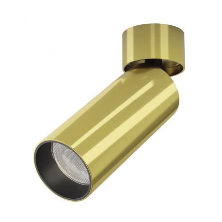 Plafoniere cu spoturi, Spoturi aplicate - Spot LED aplicat directionabil design tehnic Focus alama 3000K