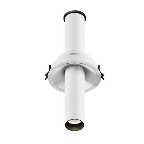 Spoturi tavan fals - Spot LED incastrabil rotativ retractabil Focus T alb