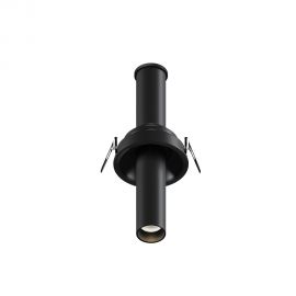 Spoturi tavan fals - Spot LED incastrabil rotativ retractabil Focus T negru