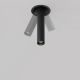 Spoturi tavan fals - Spot LED incastrabil rotativ retractabil Focus T negru