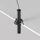 Spoturi tavan fals - Spot LED incastrabil rotativ retractabil Focus T negru