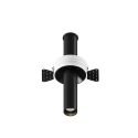 Spot LED incastrabil rotativ retractabil Focus T negru