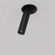 Spoturi tavan fals - Spot LED incastrabil rotativ retractabil Focus T negru