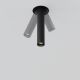 Spoturi tavan fals - Spot LED incastrabil rotativ retractabil Focus T negru