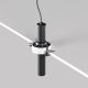 Spoturi tavan fals - Spot LED incastrabil rotativ retractabil Focus T negru