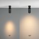 Plafoniere cu spoturi, Spoturi aplicate - Spot LED aplicat directionabil Focus Zoom 3000K negru