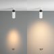 Spoturi tavan fals - Spot LED aplicat directionabil Focus Zoom 3000K alb