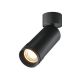 Spot LED aplicat directionabil Focus Zoom 4000K negru