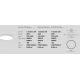 Plafoniere - Plafoniera LED design slim ACELIA 50cm, auriu, alb sau negru