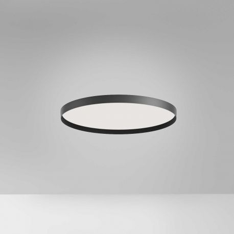 Plafoniere - Plafoniera LED design slim ACELIA 50cm, auriu, alb sau negru