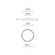 Plafoniere - Plafoniera LED design slim ACELIA 40cm, auriu, alb sau negru