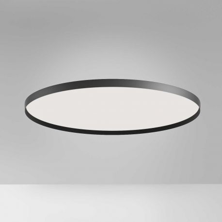 Plafoniere - Plafoniera LED design slim ACELIA 80cm, auriu, alb sau negru