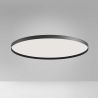 Plafoniera LED design slim ACELIA 80cm, auriu, alb sau negru