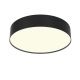 Plafoniera LED design tehnic Zoom D-30cm 3000K negru