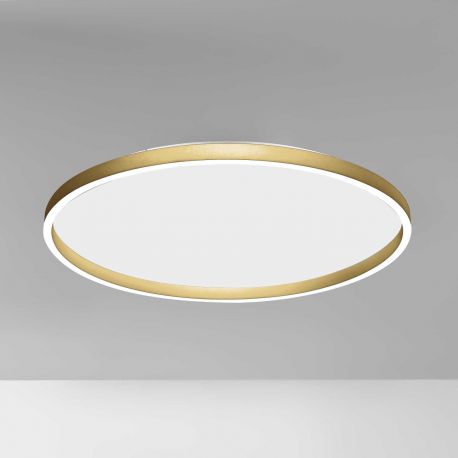 Plafoniere - Plafoniera LED design slim AELA 80cm, auriu, alb sau negru