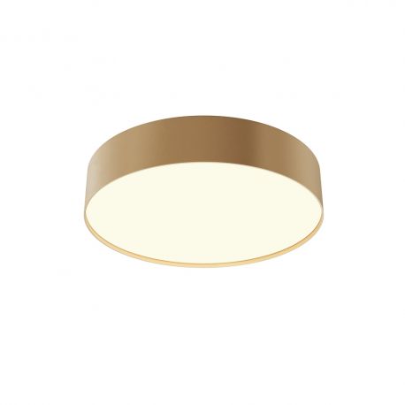 Plafoniere cu spoturi, Spoturi aplicate - Plafoniera LED design tehnic Zoom D-30cm 3000K aurie
