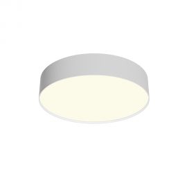 Plafoniere cu spoturi, Spoturi aplicate - Plafoniera LED design tehnic Zoom D-30cm 3000K alba