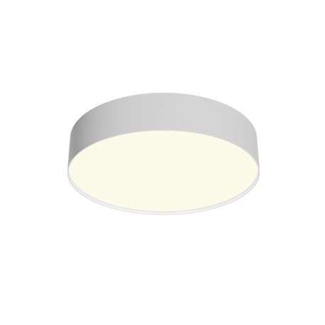 Plafoniere cu spoturi, Spoturi aplicate - Plafoniera LED design tehnic Zoom D-30cm 3000K alba
