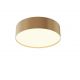 Plafoniere cu spoturi, Spoturi aplicate - Plafoniera LED design tehnic Zoom D-22cm 3000K aurie
