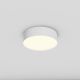 Plafoniere cu spoturi, Spoturi aplicate - Plafoniera LED design tehnic Zoom D-22cm 3000K alba