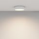 Plafoniere cu spoturi, Spoturi aplicate - Plafoniera LED design tehnic Zoom D-22cm 3000K alba