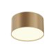 Plafoniere cu spoturi, Spoturi aplicate - Mini Plafoniera LED design tehnic Zoom D-12cm 3000K auriu