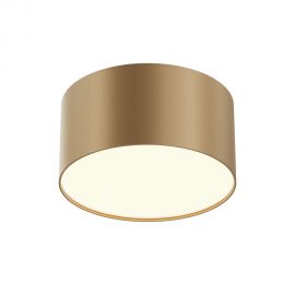 Plafoniere cu spoturi, Spoturi aplicate - Mini Plafoniera LED design tehnic Zoom D-12cm 3000K auriu