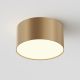 Plafoniere cu spoturi, Spoturi aplicate - Mini Plafoniera LED design tehnic Zoom D-12cm 3000K auriu