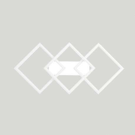 Plafoniere - Plafoniera LED design modern AFRODITE, auriu, alb sau titan