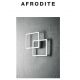 Plafoniere - Plafoniera LED design modern AFRODITE, auriu, alb sau titan