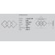 Plafoniere - Plafoniera LED design modern AFRODITE, auriu, alb sau titan