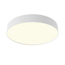 Plafoniere cu spoturi, Spoturi aplicate - Plafoniera LED design tehnic Zoom D-40cm 3000K alba
