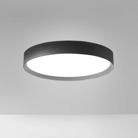 Plafoniere - Plafoniera LED AVA 60cm, alb sau negru