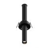Spot LED incastrabil rotativ retractabil Focus T negru