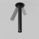 Spoturi tavan fals - Spot LED incastrabil rotativ retractabil Focus T negru