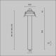 Spoturi tavan fals - Spot LED incastrabil rotativ retractabil Focus T alb
