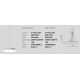 Pendule, Lustre suspendate - Lustra suspendata LED AVA 60cm, alb sau negru