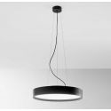 Lustra suspendata LED AVA 60cm, alb sau negru