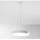 Pendule, Lustre suspendate - Lustra suspendata LED AVA 60cm, alb sau negru