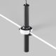 Spoturi tavan fals - Spot LED incastrabil rotativ retractabil Focus T negru