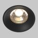 Spoturi tavan fals - Spot LED incastrabil design tehnic Round D-11,5cm negru