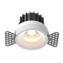 Spot LED incastrabil design tehnic Round D-11,5cm alb