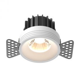 Spoturi tavan fals - Spot LED incastrabil design tehnic Round D-11,5cm alb