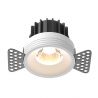 Spot LED incastrabil design tehnic Round D-11,5cm alb
