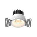 Spot LED incastrabil design tehnic Round D-9,6cm alb