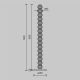Lampadare - Lampadar LED/Lampa de podea design decorativ Amulet