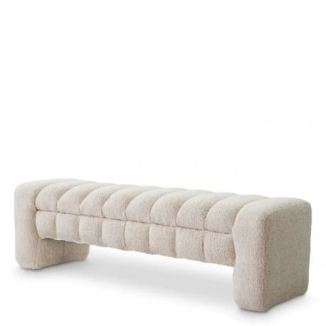 Banchete-Tabureti - Bancheta design LUX Taranto, Cascade off-white