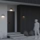 Aplice - Aplica LED solara cu senzor de miscare pentru exterior IP54 Pir