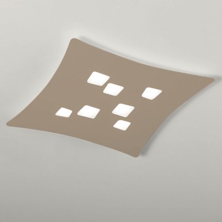 Plafoniere - Plafoniera moderna ISOTTA 62x69cm, alb sau gri