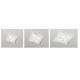 Plafoniere - Plafoniera moderna ISOTTA 50x55cm, alb sau gri